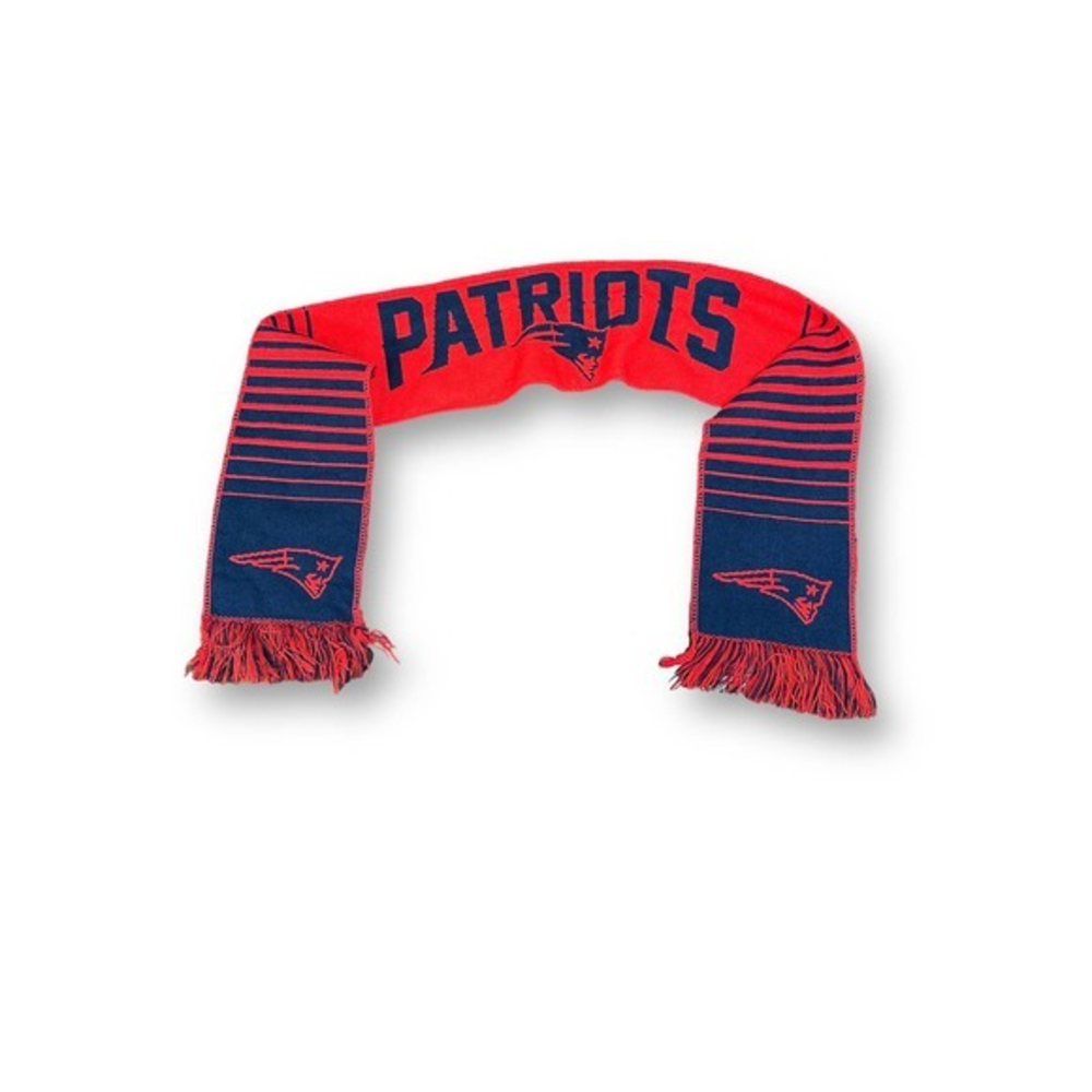 Forever‎ Dark Blue Red NFL New England Patriots Football Warm Scarf